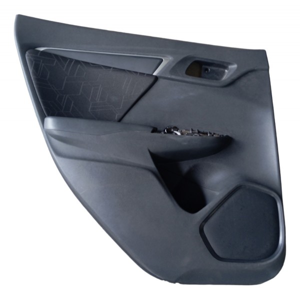 Forro Porta Traseira Esquerda Honda Fit 1.5 2014 2015 2016 Preto