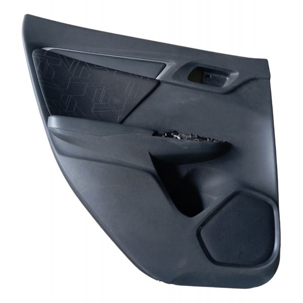 Forro Porta Traseira Esquerda Honda Fit 1.5 2014 2015 2016 Preto