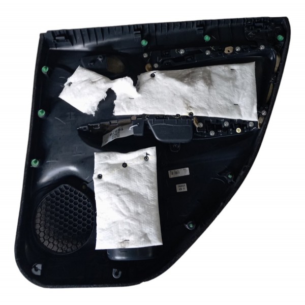 Forro Porta Traseira Esquerda Honda Fit 1.5 2014 2015 2016 Preto