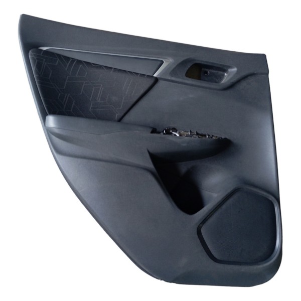 Forro Porta Traseira Esquerda Honda Fit 1.5 2014 2015 2016 Preto