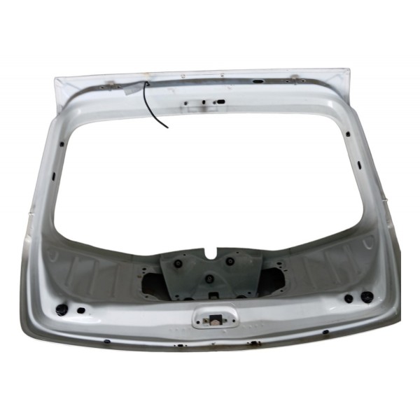 Tampa Traseira Porta Malas Renault Sandero 2009 2010 2011 12 Prata