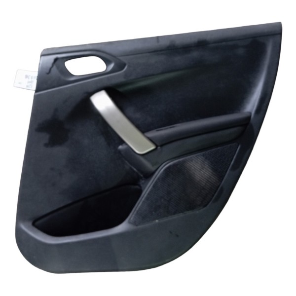 Forro Porta Traseiro Direito Peugeot 2008  Ano 2017 18 19 20 Preto