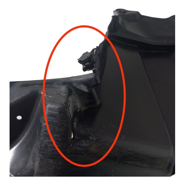 Defletor Parabarro Dianteiro Esquerdo Honda Fit 1.5 2017 18