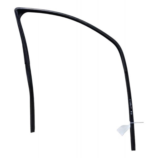 Borracha Guarnição Dianteira Direita Renault Sandero 2011 12 Preto