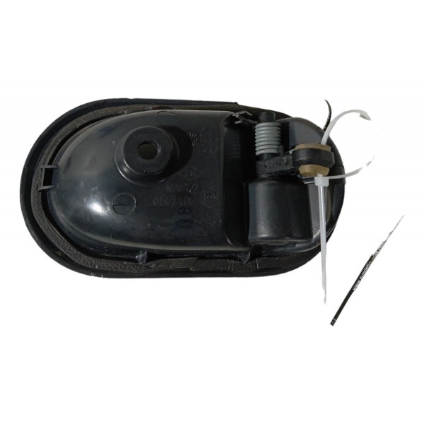 Maçaneta Interna Dianteira Esquerda Renault Sandero 2010 11 Preto Dianteira