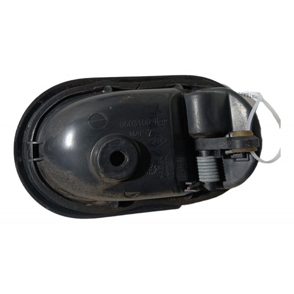 Maçaneta Interna Dianteira Direita Renault Sandero 2010 2012 Preto Dianteira