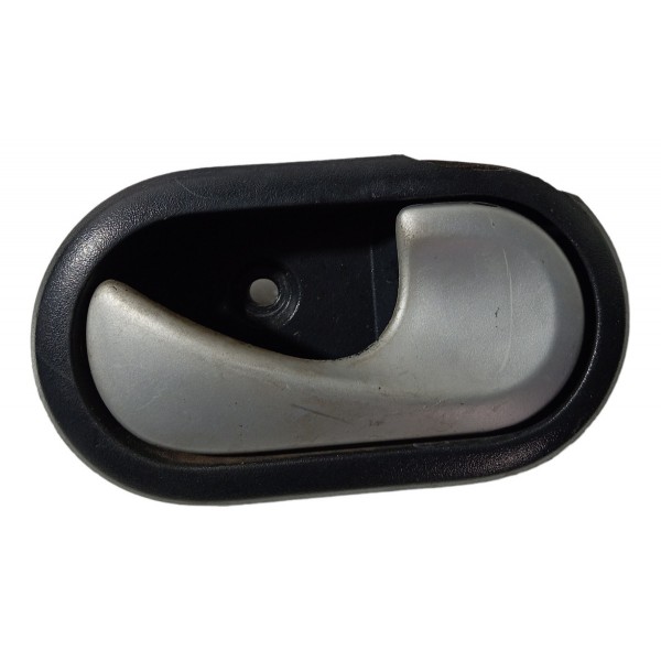 Maçaneta Interna Dianteira Direita Renault Sandero 2010 2012 Preto Dianteira