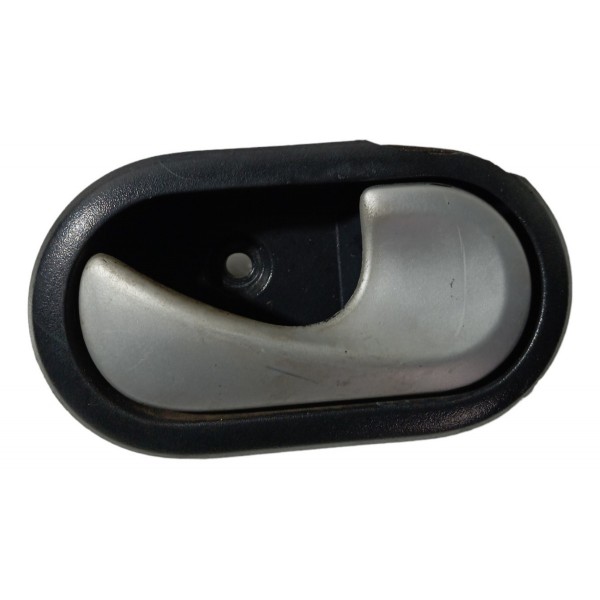 Maçaneta Interna Dianteira Direita Renault Sandero 2010 2012 Preto Dianteira