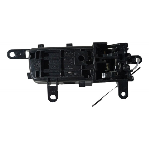 Maçaneta Interna Dianteira Esquerda Nissan Sentra 2010 2011 Preto Dianteira