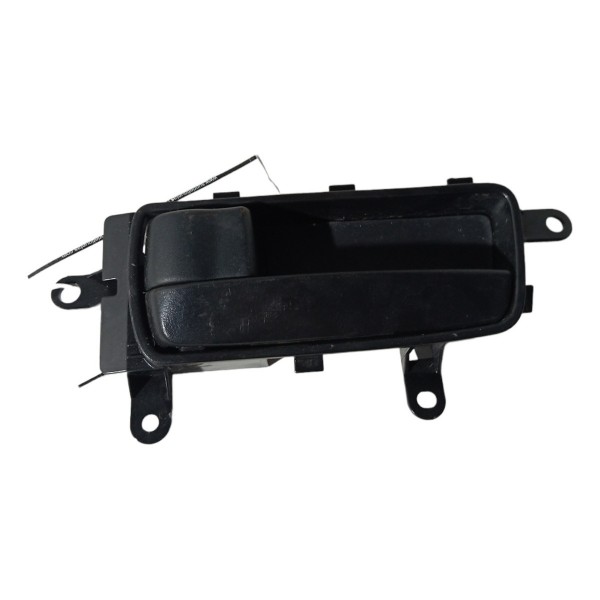 Maçaneta Interna Dianteira Esquerda Nissan Sentra 2010 2011 Preto Dianteira
