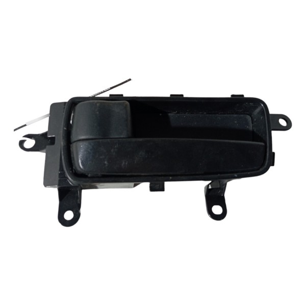 Maçaneta Interna Dianteira Esquerda Nissan Sentra 2010 2011 Preto Dianteira