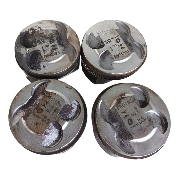 Kit Pistão Ford Fiesta Sigma 1.6 16v 2015 0,50