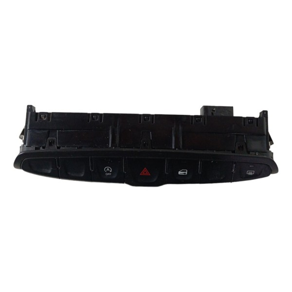 Botões Pisca Alerta Trava Portas Desembaçador Fiat Argo 2019 Preto