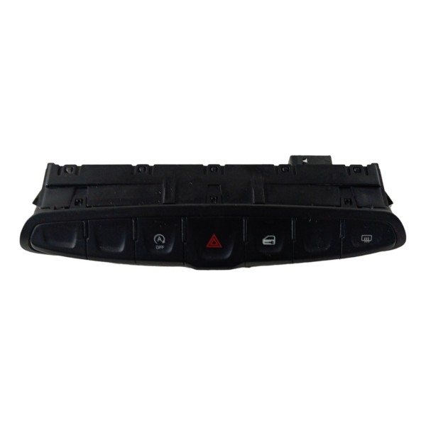 Botões Pisca Alerta Trava Portas Desembaçador Fiat Argo 2019 Preto