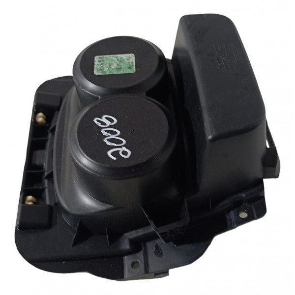 Moldura Porta Copos Peugeot 2008 Ano 2017 2018 2019 2020  Preto