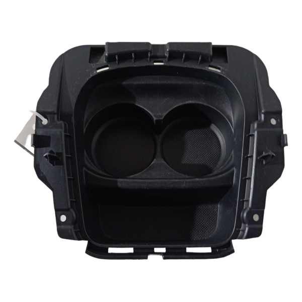 Moldura Porta Copos Peugeot 2008 Ano 2017 2018 2019 2020  Preto