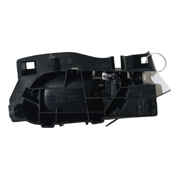 Maçaneta Interna Traseira Direita Peugeot 2008 208 2017 2018 Preto Traseira