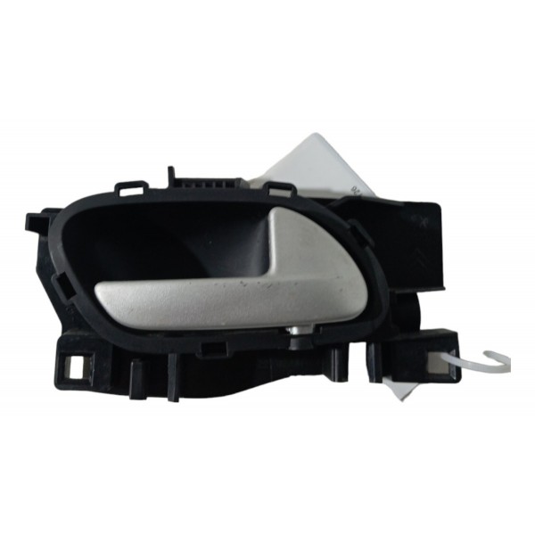 Maçaneta Interna Traseira Direita Peugeot 2008 208 2017 2018 Preto Traseira