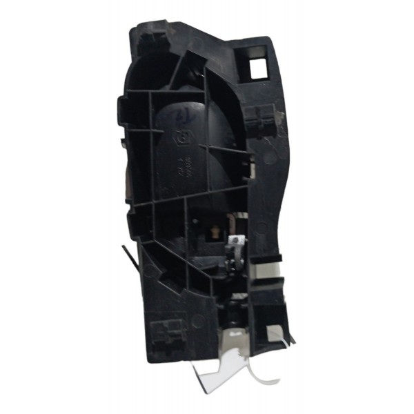 Maçaneta Interna Traseira Direita Peugeot 2008 208 2017 2018 Preto Traseira