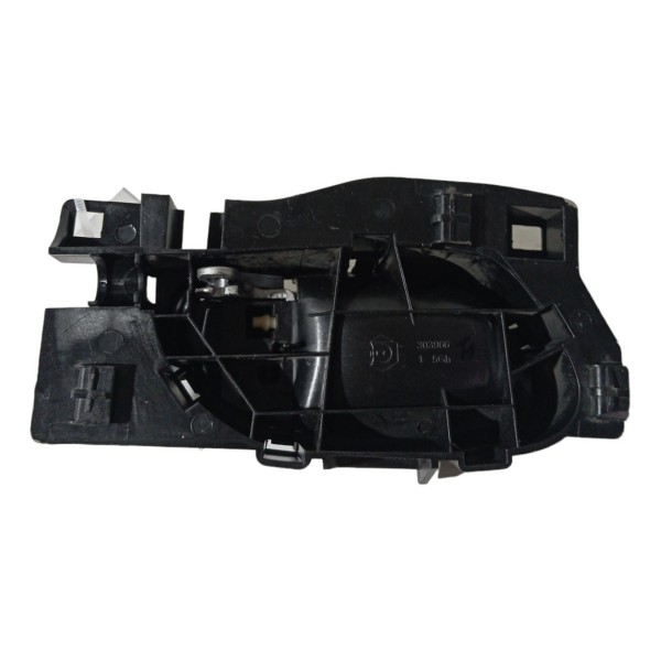 Maçaneta Interna Dianteira Esquerda Peugeot 2008 2017 2018 Preto Dianteira