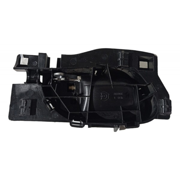 Maçaneta Interna Dianteira Esquerda Peugeot 2008 2017 2018 Preto Dianteira