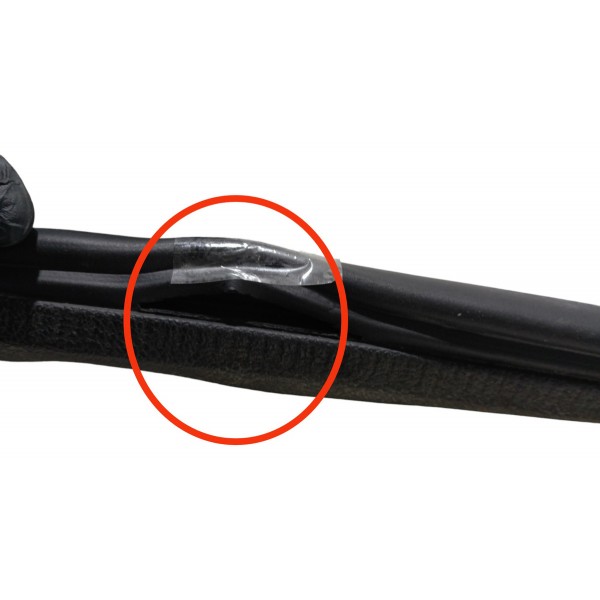 Borracha Vedação Porta Dianteira Esquerda Renault Kwid 2018 - Preto