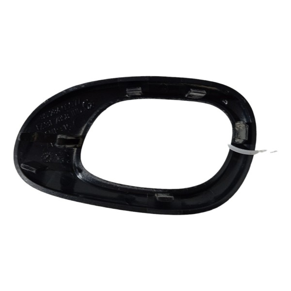 Moldura Maçaneta Interna Esquerda Peugeot 206 207 2003 04 05 Preto Dianteira/traseira