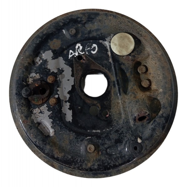 Espelho Sapata Roda Traseira Direita Fiat Argo 1.0 2018 2019 Preto