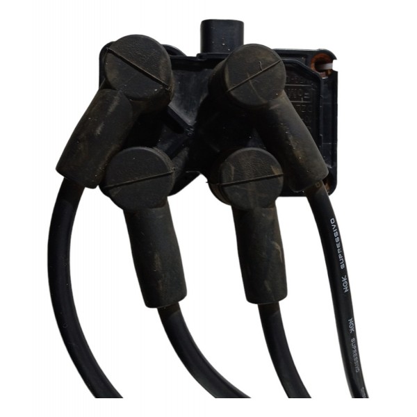 Bobina Ignição C/ Cabos Velas Ford Ka 1.0 2008 2009 2010 11