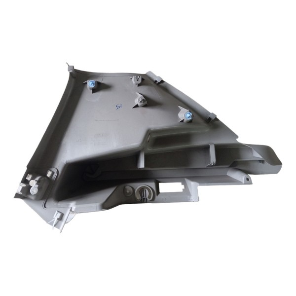 Acabamento Suporte Bagagito Esquerdo Renault Sandero 2010 11 Cinza