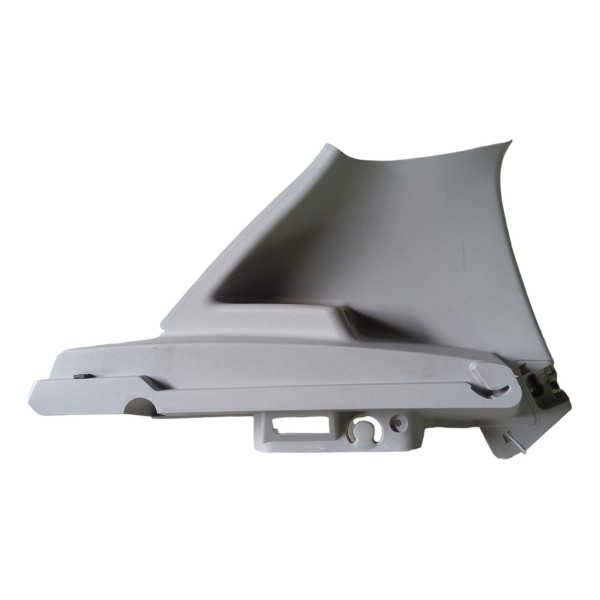 Acabamento Suporte Bagagito Esquerdo Renault Sandero 2010 11 Cinza