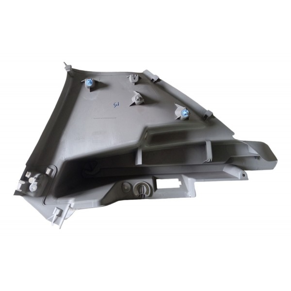 Acabamento Suporte Bagagito Esquerdo Renault Sandero 2010 11 Cinza