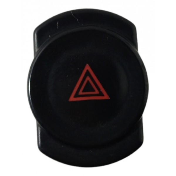 Botão Interruptor Pisca Alerta Renault Logan Sandero 2010 11 Preto