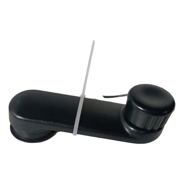 Manivela Vidro Traseiro Renault Sandero Clio Logan 2010 2011 Preto