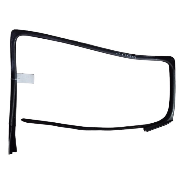 Borracha Guarnição Porta Traseira Direita Renault Sandero 10 Preto