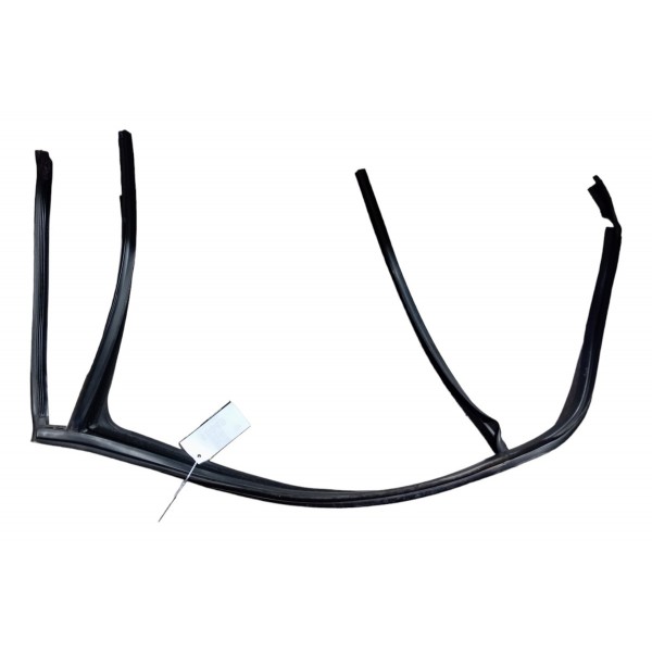 Borracha Guarnição Traseira Direita Volkswagen Tcross 2022  Preto