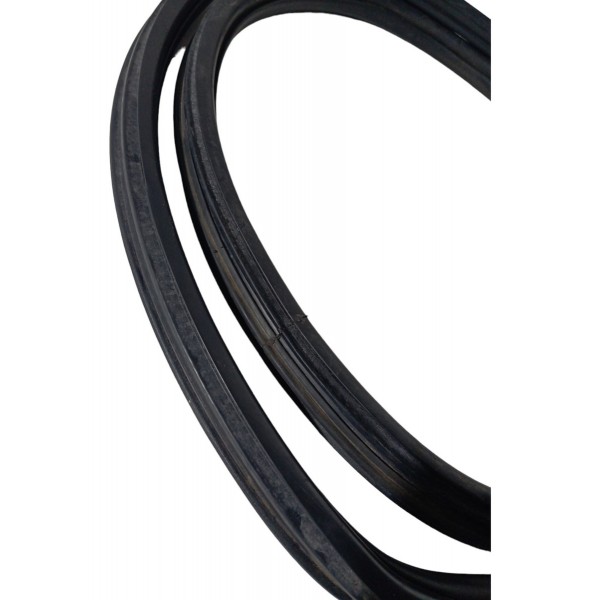 Borracha Vedação Porta Traseira Esquerda Fiat Idea 2007 2008 Preto