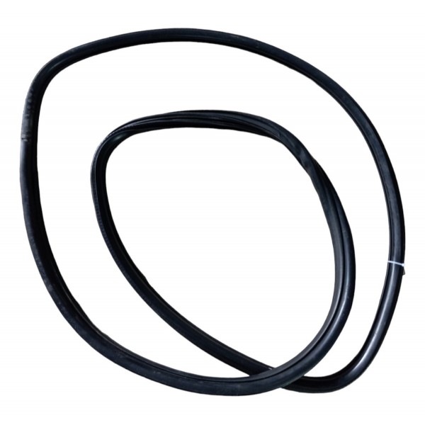 Borracha Vedação Porta Traseira Direita Fiat Idea 2007 2008  Preto