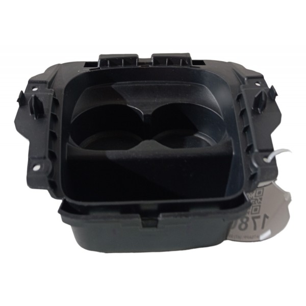 Porta Copos Console Central Peugeot 208 2014 2015 2016 2017 Preto