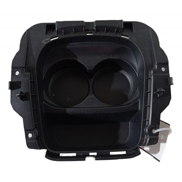 Porta Copos Console Central Peugeot 208 2014 2015 2016 2017 Preto
