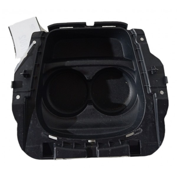 Porta Copos Console Central Peugeot 208 2014 2015 2016 2017 Preto
