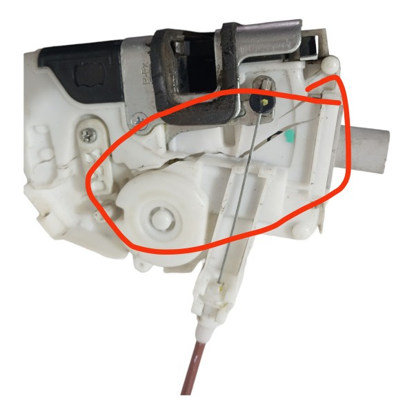 Fechadura Porta Dianteira Direita Vw Gol G5 G6 Fox Voyage 11