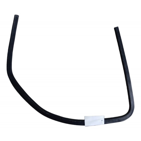 Borracha Canaleta Vidro Dianteira Esquerda Fiat Idea 2008 09 Preto