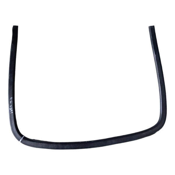 Borracha Guarnição Canaleta Traseira Esquerda Fiat Idea 2008 Preto