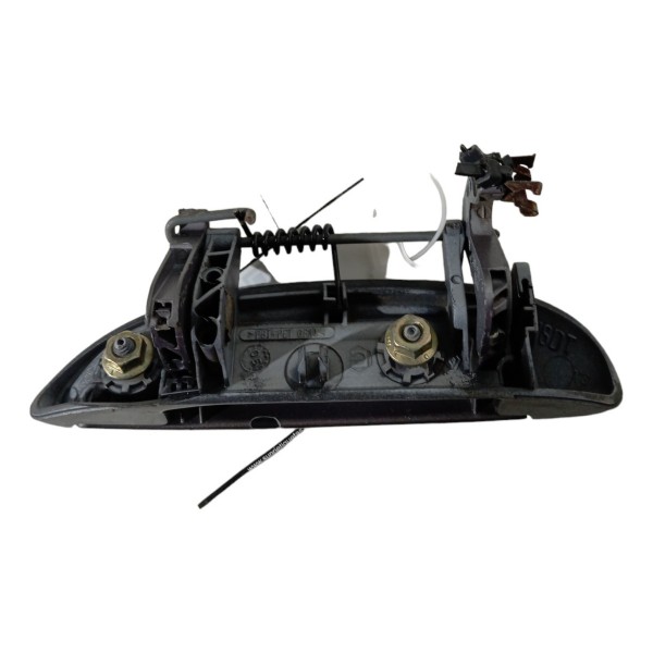 Maçaneta Externa Dianteira Direita Renault Clio 2005 2006  - Preto - Dianteira