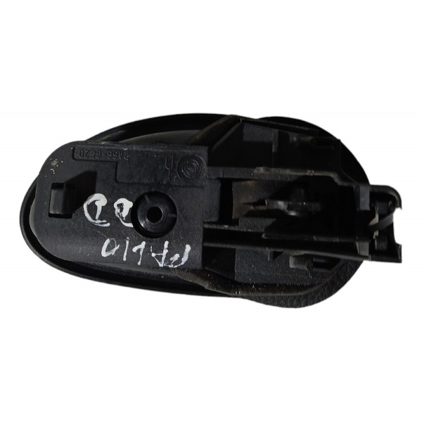 Maçaneta Interna Dianteira Direita Fiat Palio 2007 2008 2009 Preto Dianteira