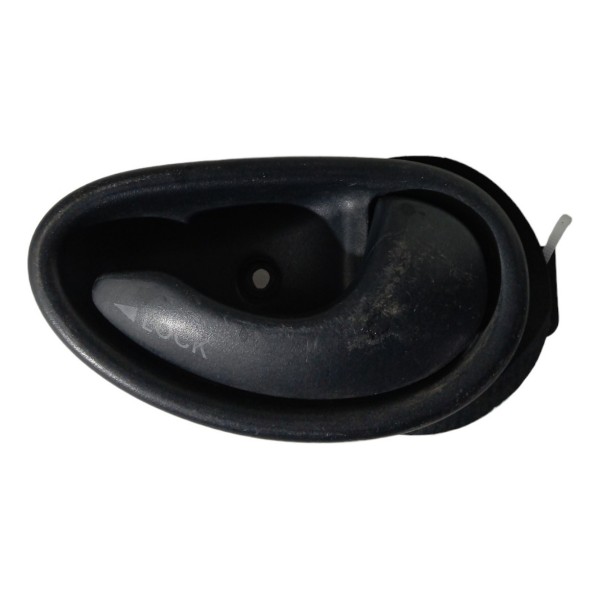 Maçaneta Interna Dianteira Direita Fiat Palio 2007 2008 2009 Preto Dianteira
