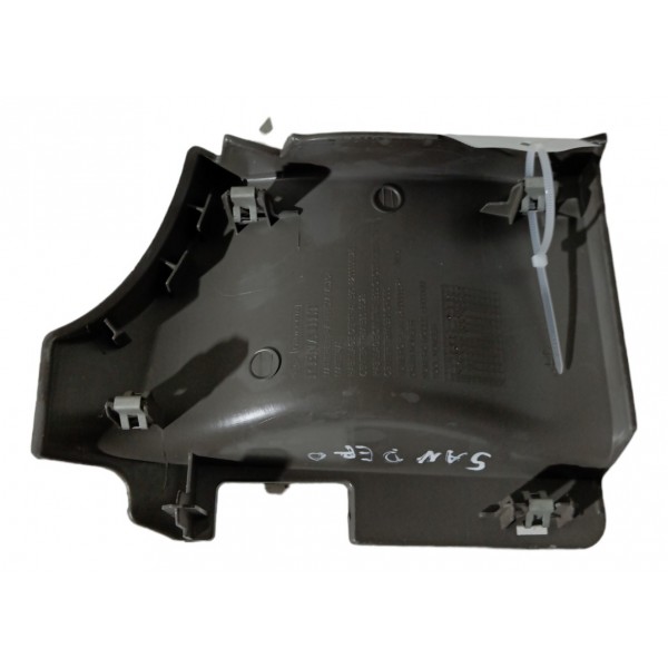 Acabamento Inferior Painel Direito Renault Sandero 2010 2011 Cinza