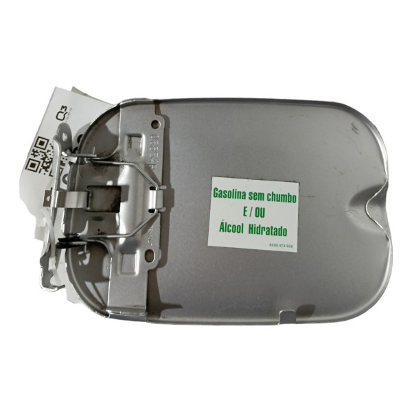 Portinhola Tampa Tanque Combustível Renault Sandero 2010 11 Prata 010