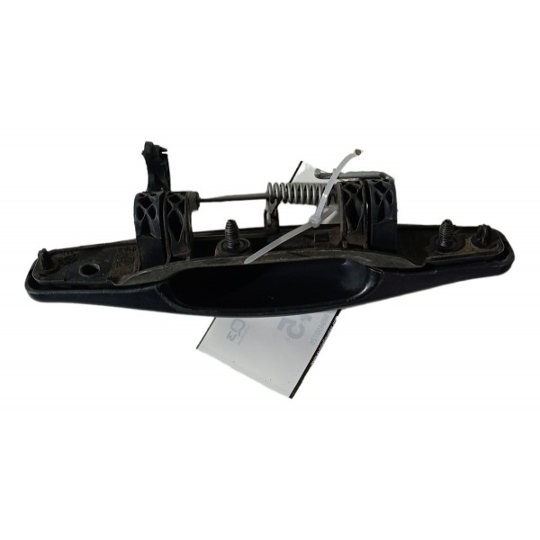 Maçaneta Externa Dianteira Esquerda Renault Sandero 2010 11 Preto Dianteira